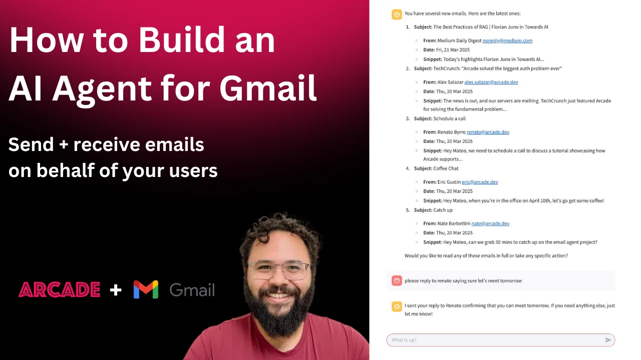 How to Build an AI Agent for Gmail: A Complete Guide for 2025