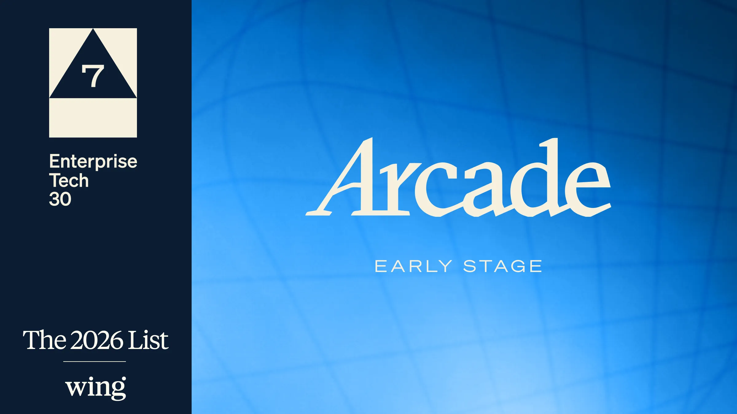 Arcade.dev Named to 2026 Enterprise Tech 30 List